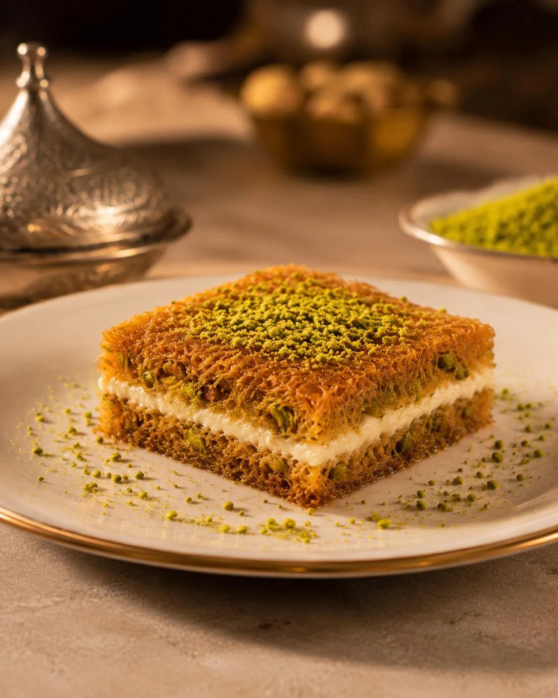 Arası Kaymaklı Kadayıf